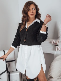 Dámský svetr černý Dstreet model 21967002 - FashionStreet