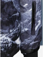 Pánská zimní lyžařská bunda tmavě modrá Dstreet TX5125