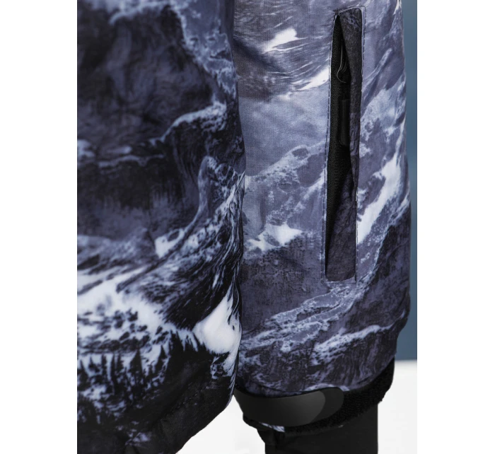 FashionStreet pánská tmavě modrá zimní lyžařská bunda TX5125