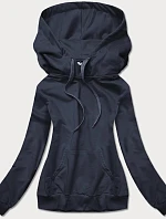 Dámská tenká klokaní mikina tmavě modrá (W06-25)