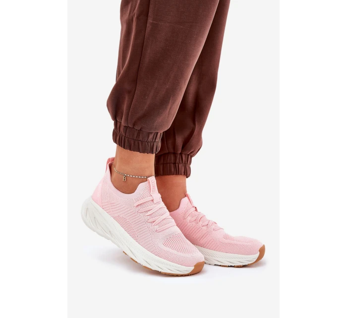 Pohodlné Dámské Sportovní Boty Big Star model 21686422 HIPOLY SYSTEM Růžové - Big Star Shoes Pohodlné Dámské Sportovní Boty Big Star model 21686422 HIPOLY SYSTEM Růžové - Big Star Shoes