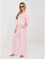 Spodnie IT SP model 22031470 jasny różowy - FPrice