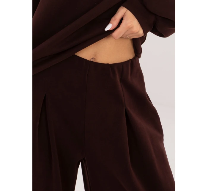 Spodnie MJ SP model 21749893 ciemny brązowy - FPrice