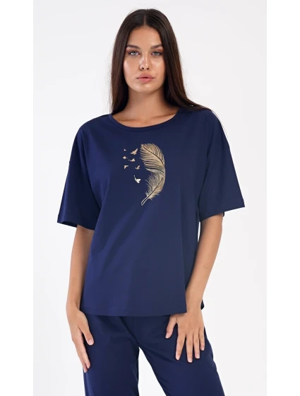 Dámské pyžamo kapri Pírko