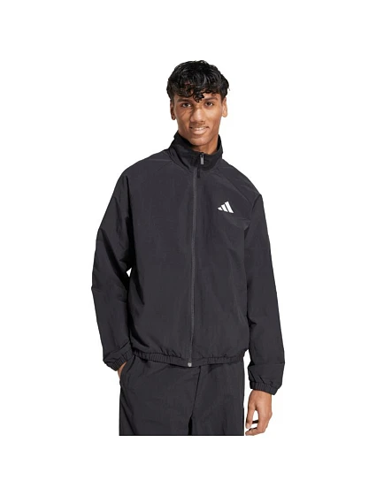 Pánská bunda adidas Essential Small Logo Windbreaker, černá, JM1772