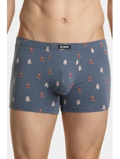 Pánské boxerky ATLANTIC 2Pack - tmavě modrá/modrá