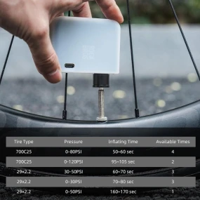 Elektrické čerpadlo Rockbros mini AS1 PRO 120 PSI