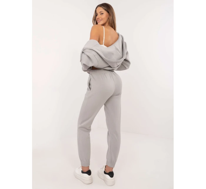 Tepláky CLM DR 1107.22X světle šedé