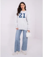 Bluza WT BL model 21859108 jasny szary - FPrice Bluza WT BL model 21859108 jasny szary - FPrice