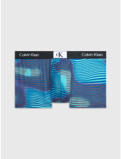 Pánské boxerky 000NB3406A GNX modré - Calvin Klein