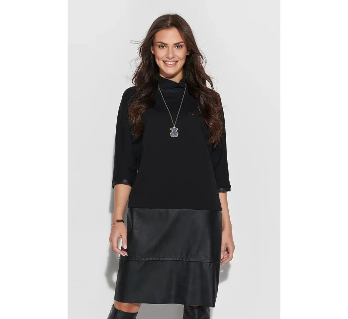 Denní šaty NU model 19506754 černé - Numinou