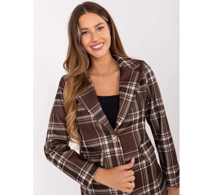 Dámský blejzr 3262.32 hnědý - FPrice