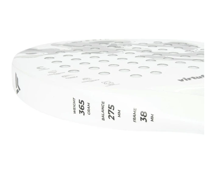 VIRTUFIT RAKETA PADEL HYBRID - BÍLO-ŠEDÁ