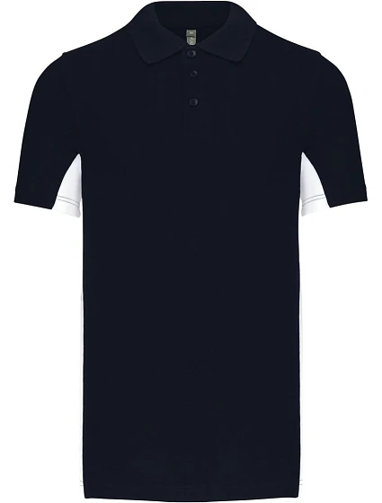 Kariban K 232 2-barevné piqué polo "Flag" 20.K232 navy/white Kariban K 232 2-barevné piqué polo "Flag" 20.K232 navy/white