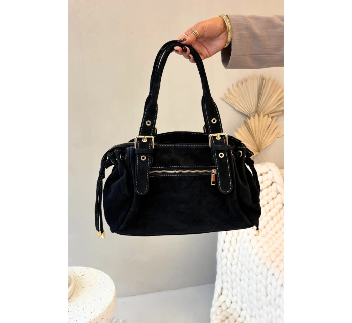 Taška z přírodního semiše černá model 21728335 - Boto