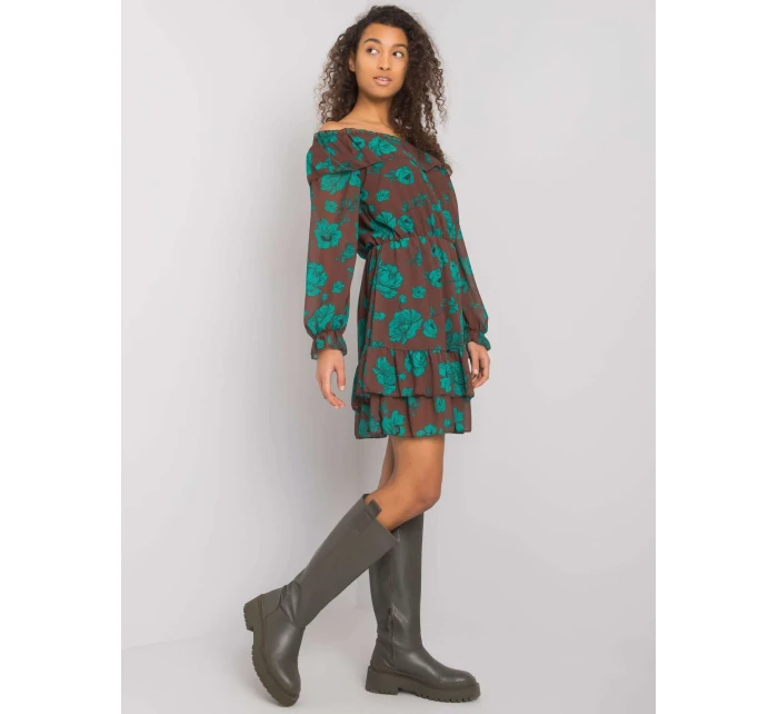 Šaty DHJ SK 15015.56P hnědá