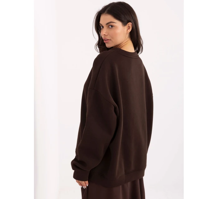 Bluza RV BL model 21749934 ciemny brązowy - FPrice