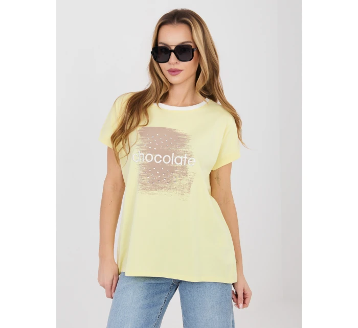 Bluzka RV BZ model 22031458 jasny żółty - FPrice