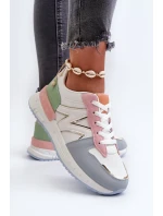 Dámské tenisky vyrobené z eko kůže Multicolor Kaimans Dámské tenisky vyrobené z eko kůže Multicolor Kaimans