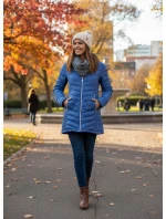 Dámská sezónní bunda 21809 modrá - FPrice Dámská sezónní bunda 21809 modrá - FPrice