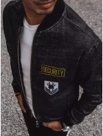 Pánská černá bunda FashionStreet TX4107