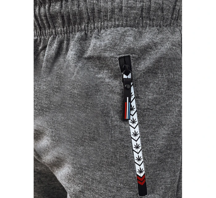 Pánské světle šedé teplákové kalhoty Dstreet model 21975788 - FashionStreet