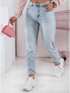 Dámské džínové kalhoty mom fit s páskem LOVENOVA FashionStreet UY2360