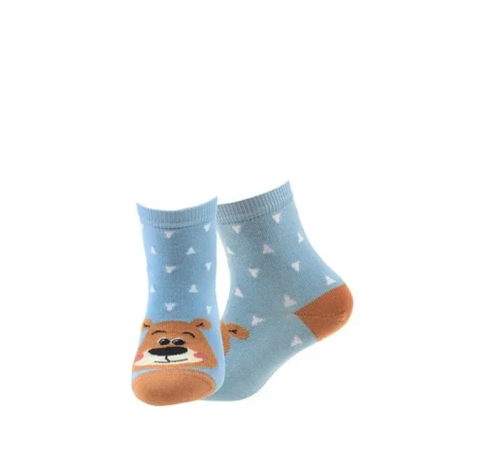 Skarpety  chłopięce wzorowane model 16127234 - Wola