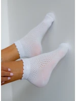 Dámské ažurové ponožky S 3741 model 20622557 - Milena Dámské ažurové ponožky S 3741 model 20622557 - Milena