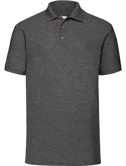 Fruit of the Loom 65/35 Pique Polo Piqué polo 16.3402 dark heather grey Fruit of the Loom 65/35 Pique Polo Piqué polo 16.3402 dark heather grey