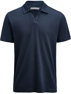 James Harvest Scarsdale Polo Men Pánské piqué polo z těžké bavlny 62.5002 navy