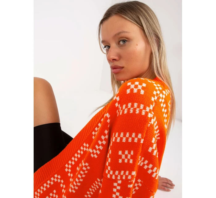 Dámský svetr LC SW 0296 oranžový