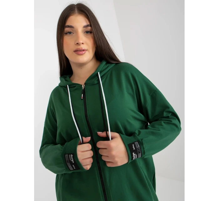 Mikina RV BL 8277.28 tmavě zelená