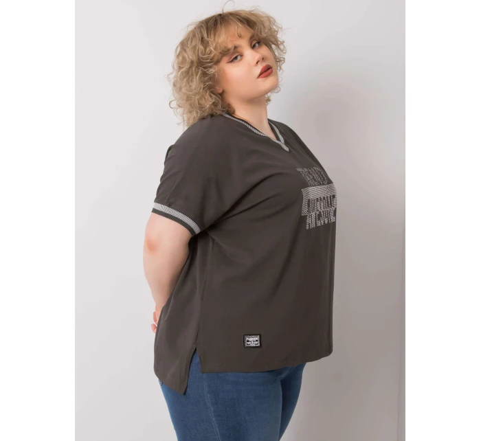 Halenka RV BZ 6496.32P tmavá khaki