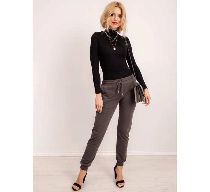 Tepláky RV DR 5040.02X tmavá khaki