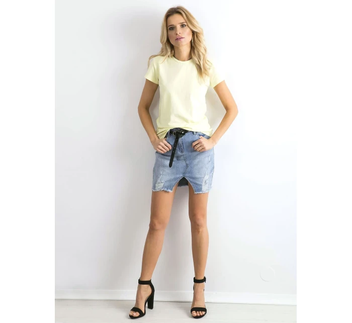 Tričko RV TS 4623.93 světle žlutá