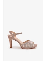 Sandály na podpatku model 209927 Step in style Sandály na podpatku model 209927 Step in style