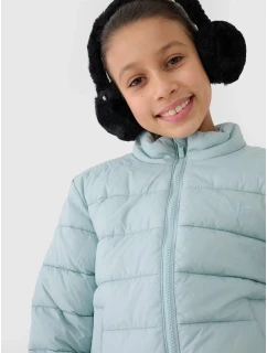 Dívčí péřová bunda se syntetickou výplní 4F 4FJWSS25TDJAF515-47S