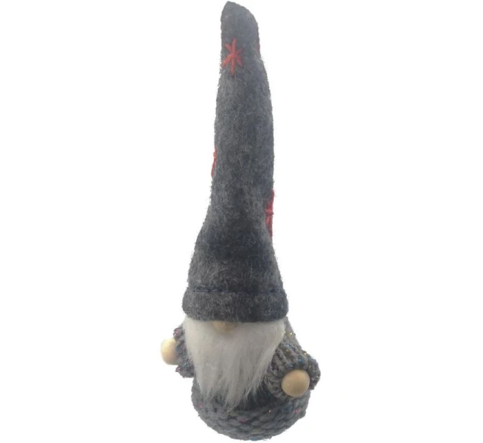 PŘÍVĚSEK S CETKOU SKŘÍTEK ŠEDÝ 11CM PŘÍVĚSEK S CETKOU SKŘÍTEK ŠEDÝ 11CM