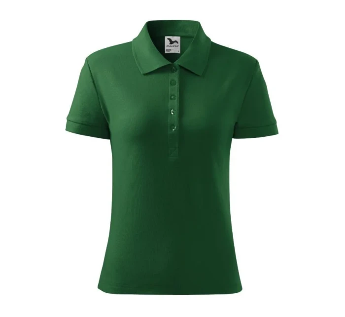 Polokošile Malfini Cotton W MLI-21306 lahvově zelená