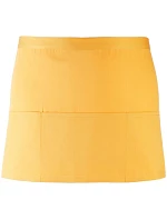 PR 155 Krátká zástěra do pasu s kapsou "Colours" model 22468541 sunflower - Premier PR 155 Krátká zástěra do pasu s kapsou "Colours" model 22468541 sunflower - Premier