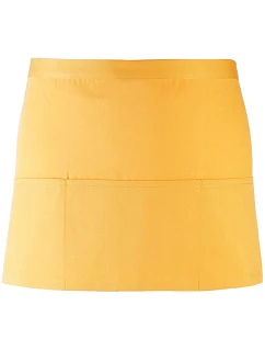 PR 155 Krátká zástěra do pasu s kapsou "Colours" model 22468541 sunflower - Premier