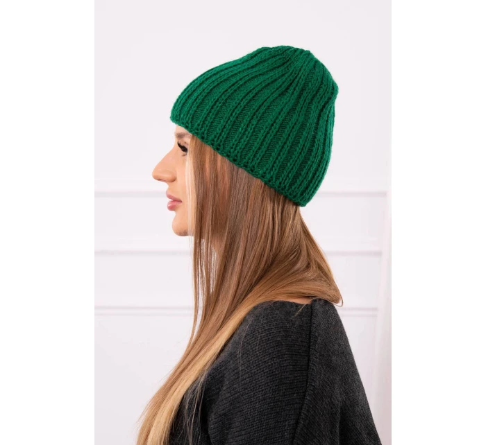 Dámská čepice Rebeka K345 tmavě zelená Dámská čepice Rebeka K345 tmavě zelená