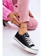 Dámské klasické tenisky černé a bílé model 21607880 - EVENTO Dámské klasické tenisky černé a bílé model 21607880 - EVENTO