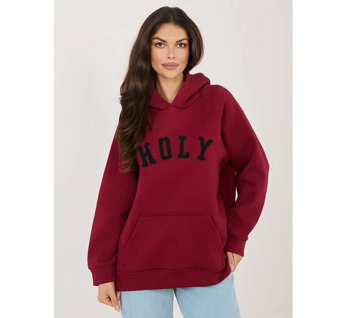 Bluza RV BL model 22076804 bordowy - FPrice Bluza RV BL model 22076804 bordowy - FPrice