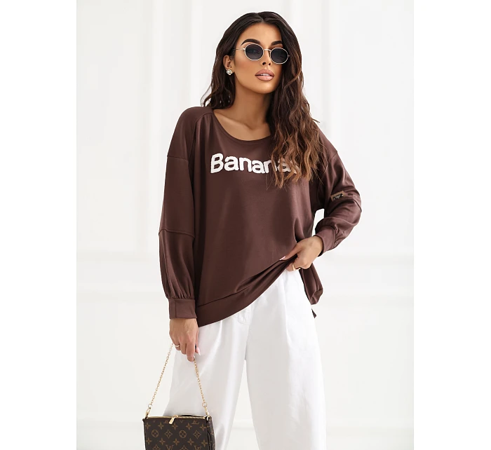 Halenka RV BL A1221.13 tmavě hnědá Halenka RV BL A1221.13 tmavě hnědá