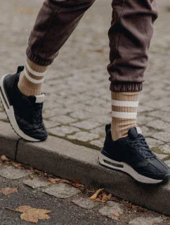 dámské žebrované ponožky model 17829674 - Wola