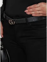 STYLOVITA dámské džínové kalhoty černé FashionStreet UY2235