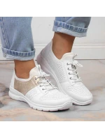 Pohodlná polobotka W model 22033528 bílá - Rieker