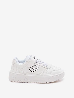 Dětské tenisky na suchý zip  Bílé model 22101607 - Big Star Shoes